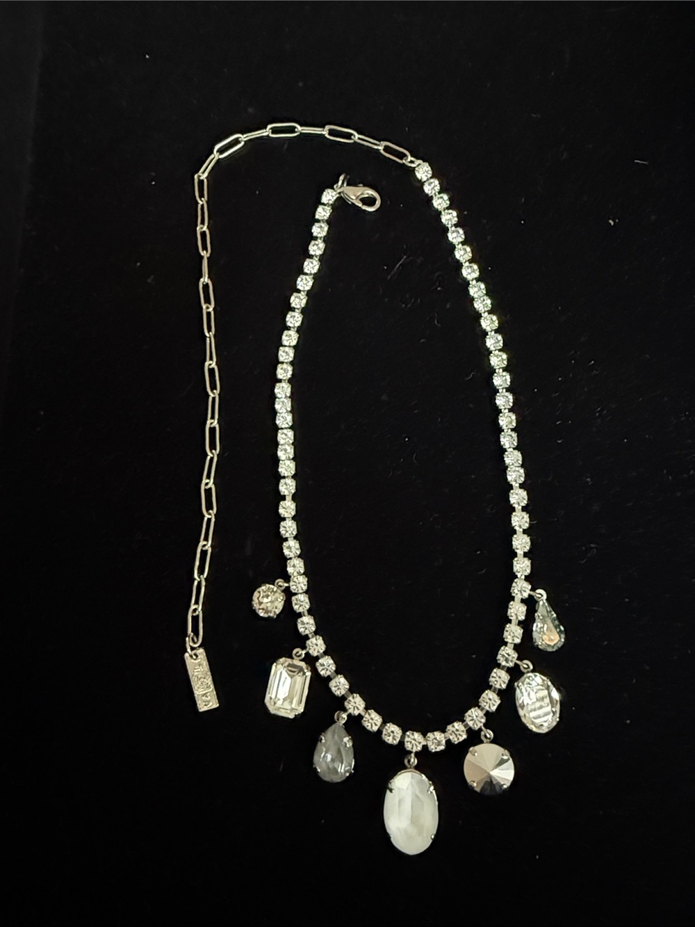 TOVA Zeren Necklace- Chrome